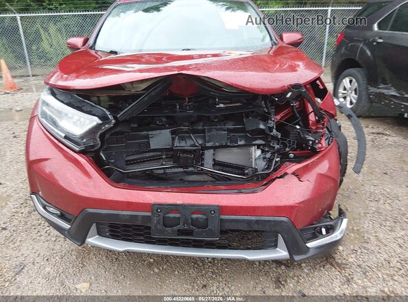 5J6RW2H98HL003754 2017 HONDA CR-V Red Vista interior trasera