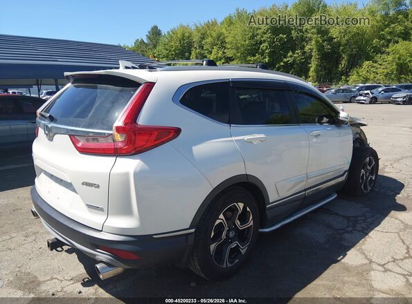 5J6RW2H99JL012310 2018 HONDA CR-V White Задня права чверть