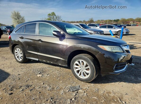 5J8TB3H30GL011646 2016 ACURA RDX Коричневый Передняя правая четверть