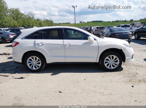 5J8TB4H31GL013069 2016 ACURA RDX White Instrument cluster view