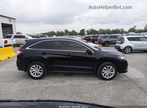 5J8TB4H32GL008849 2016 ACURA RDX Черный Вид задней части салона