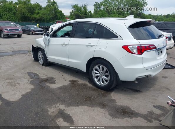 5J8TB4H34GL025233 2016 ACURA RDX White Հետևի ձախ