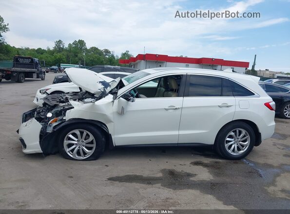 5J8TB4H34GL025233 2016 ACURA RDX White 