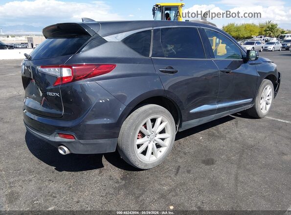 5J8TC1H30LL018379 2020 ACURA RDX Black უკანა მარჯვენა