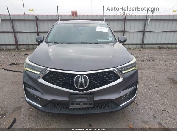 5J8TC1H36LL002106 2020 ACURA RDX Gray Вид щитка приладів