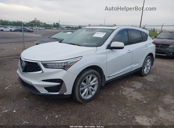 5J8TC1H36ML018131 2021 ACURA RDX White წინა მარცხენა ხედი სამი მეოთხედიდან