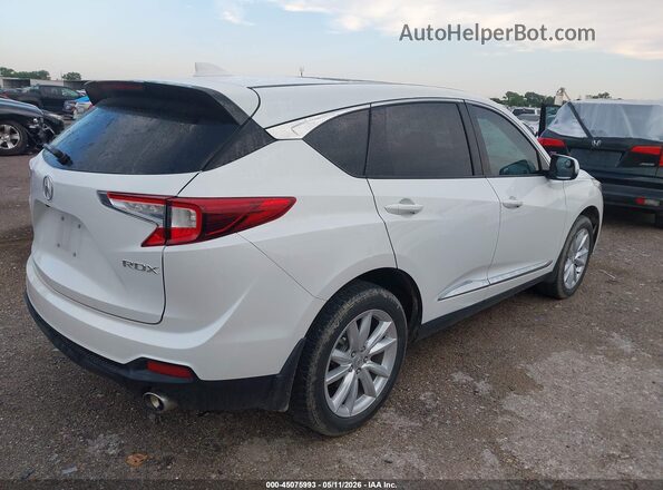 5J8TC1H36ML018131 2021 ACURA RDX White უკანა მარჯვენა