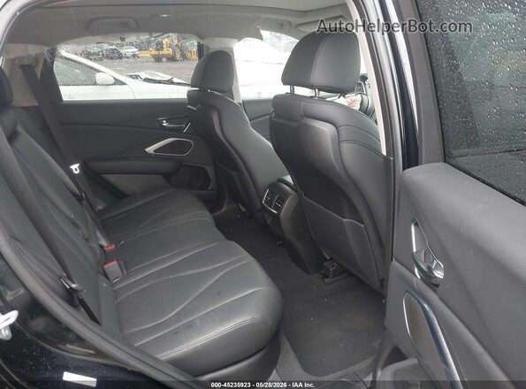 5J8TC1H37ML009521 2021 ACURA RDX Black VIN sticker view