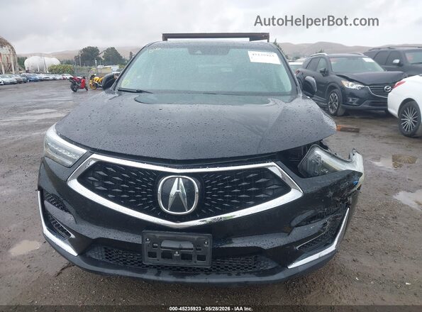 5J8TC1H37ML009521 2021 ACURA RDX Black Instrument cluster view