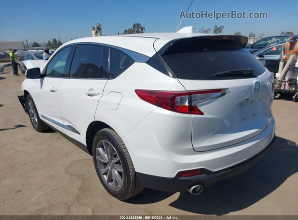 5J8TC1H50ML014304 2021 ACURA RDX White Trasero izquierdo