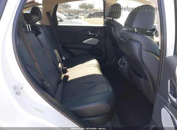 5J8TC1H50ML014304 2021 ACURA RDX White Vista de la etiqueta del VIN