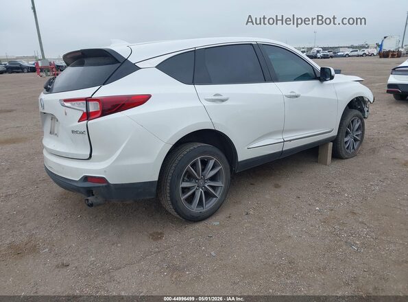 5J8TC1H55LL000381 2020 ACURA RDX White Trasero derecho