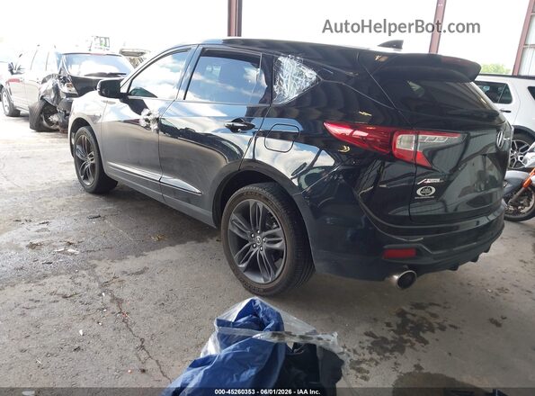 5J8TC1H61ML012375 2021 ACURA RDX Black Задня ліва чверть