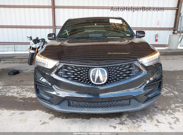 5J8TC1H61ML012375 2021 ACURA RDX Black Вид щитка приладів