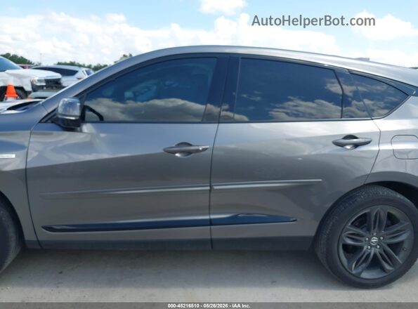 5J8TC1H63PL002970 2023 ACURA RDX Gray Widok wnętrza 360 stopni