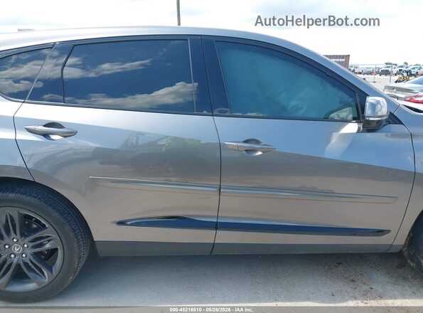 5J8TC1H63PL002970 2023 ACURA RDX Gray Widok wnętrza z tyłu