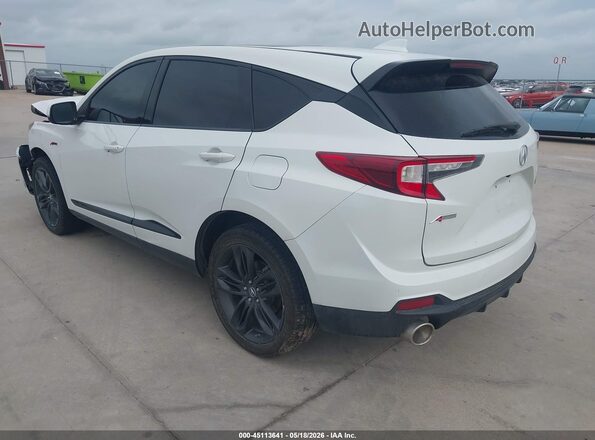 5J8TC1H64LL012319 2020 ACURA RDX White Trasero izquierdo