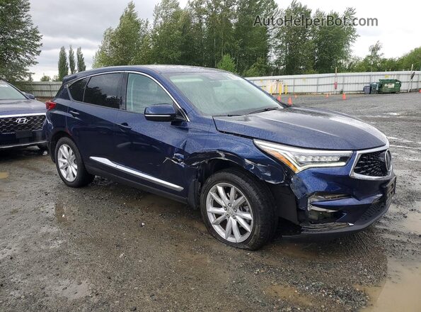 5J8TC2H30ML008135 2021 ACURA RDX Blue Przód prawy
