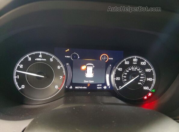 5J8TC2H33LL009276 2020 ACURA RDX White Вид щитка приладів