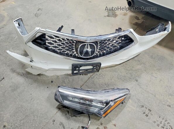 5J8TC2H33LL009276 2020 ACURA RDX White Вид підкапотного простору