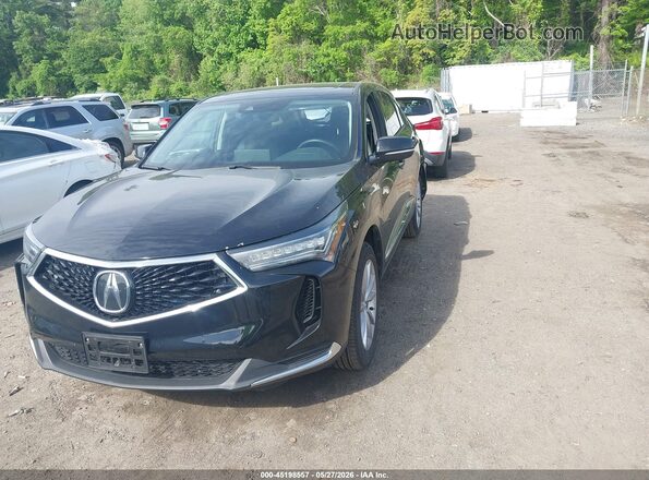5J8TC2H33RL027110 2024 ACURA RDX Black წინა მარცხენა ხედი სამი მეოთხედიდან