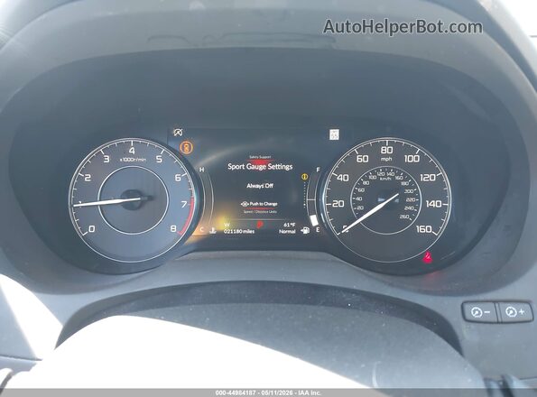 5J8TC2H34RL040013 2024 ACURA RDX White Widok tylnych siedzeń