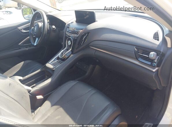 5J8TC2H35ML004761 2021 ACURA RDX Black Widok wnętrza z przodu