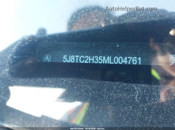 5J8TC2H35ML004761 2021 ACURA RDX Black 