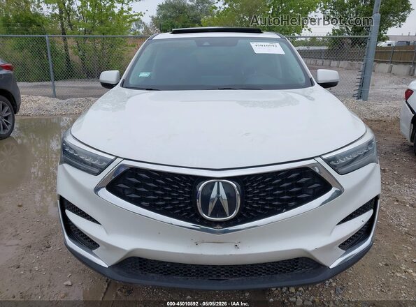 5J8TC2H39ML006089 2021 ACURA RDX White Vista del salpicadero
