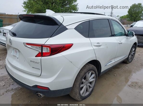 5J8TC2H39ML006089 2021 ACURA RDX White Trasero derecho