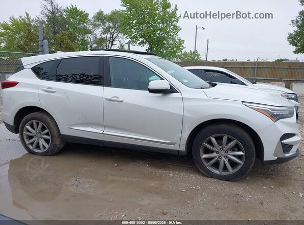 5J8TC2H39ML006089 2021 ACURA RDX White Vista del cuadro de instrumentos
