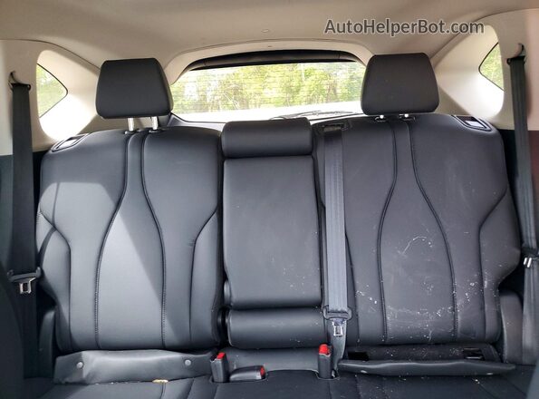 5J8TC2H3XML040073 2021 ACURA RDX Gray უკანა სავარძლების ხედი