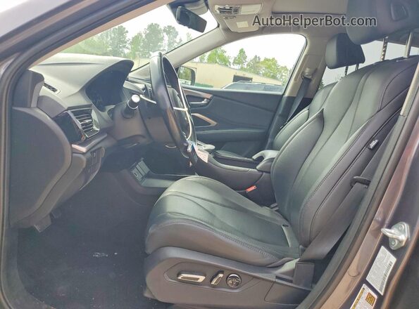 5J8TC2H3XML040073 2021 ACURA RDX Gray წინა სალონის ხედი