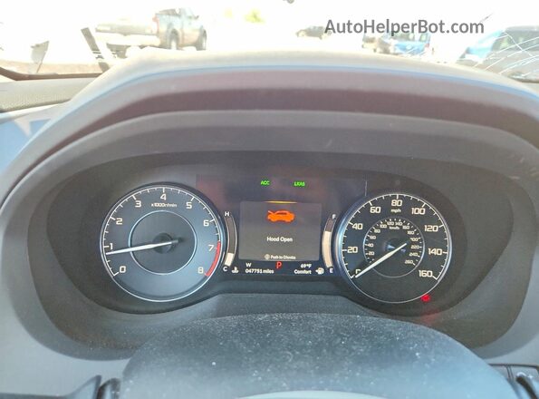 5J8TC2H50ML022487 2021 ACURA RDX Белый Вид щитка приборов