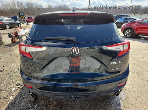 5J8TC2H50ML030234 2021 ACURA RDX Black Vista trasera