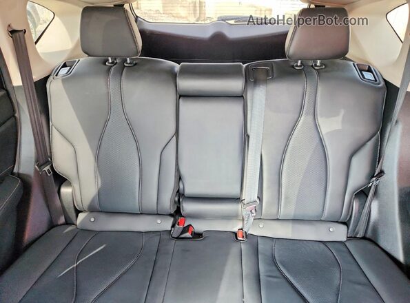 5J8TC2H50ML030234 2021 ACURA RDX Black Vista de los asientos traseros