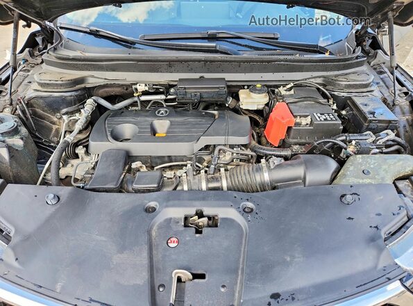 5J8TC2H50ML030234 2021 ACURA RDX Black Vista del compartimento del motor