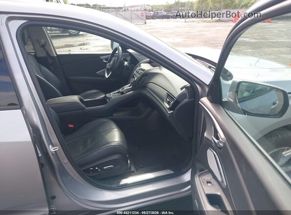 5J8TC2H51ML042182 2021 ACURA RDX Gray Widok wnętrza z przodu