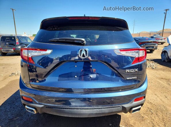 5J8TC2H51SL007252 2025 ACURA RDX Blue Widok z tyłu