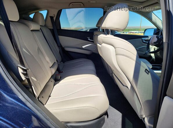 5J8TC2H51SL007252 2025 ACURA RDX Blue Widok tylnych siedzeń