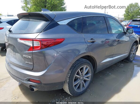 5J8TC2H52KL028451 2019 ACURA RDX Gray Задня права чверть