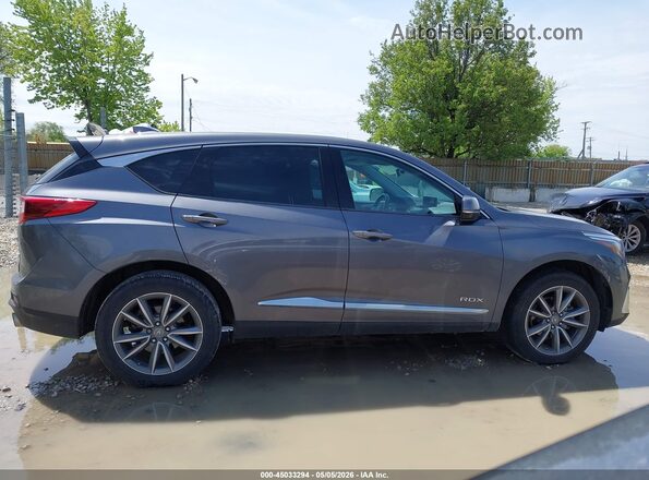 5J8TC2H52KL028451 2019 ACURA RDX Gray Вид задньої частини салону