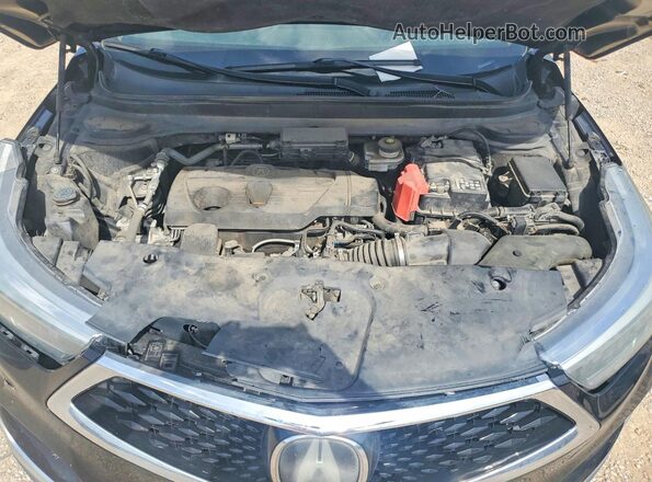 5J8TC2H52KL030958 2019 ACURA RDX Black Vista interior trasera