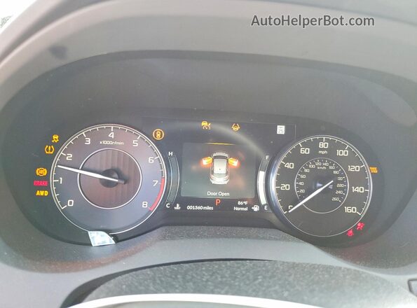 5J8TC2H52TL001414 2026 ACURA RDX Black Vista del cuadro de instrumentos