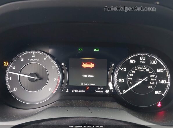 5J8TC2H53LL038441 2020 ACURA RDX Black Հետևի նստատեղերի տեսք