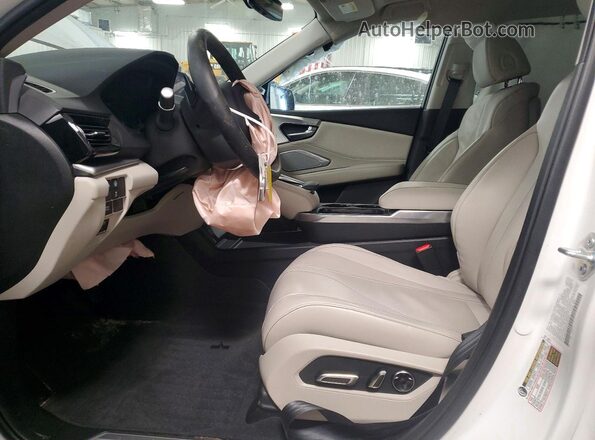 5J8TC2H53TL001924 2026 ACURA RDX White Widok wnętrza z przodu