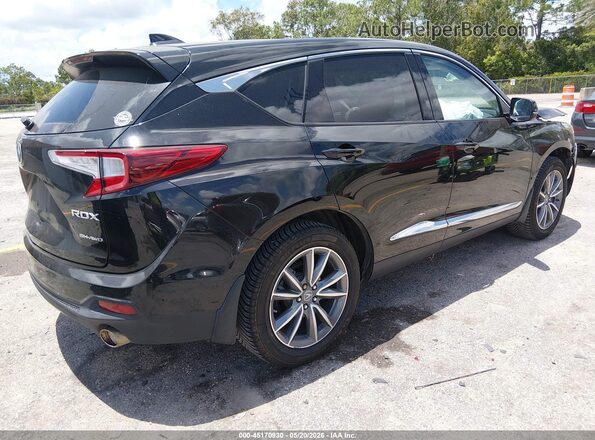 5J8TC2H54KL022487 2019 ACURA RDX Black უკანა მარჯვენა