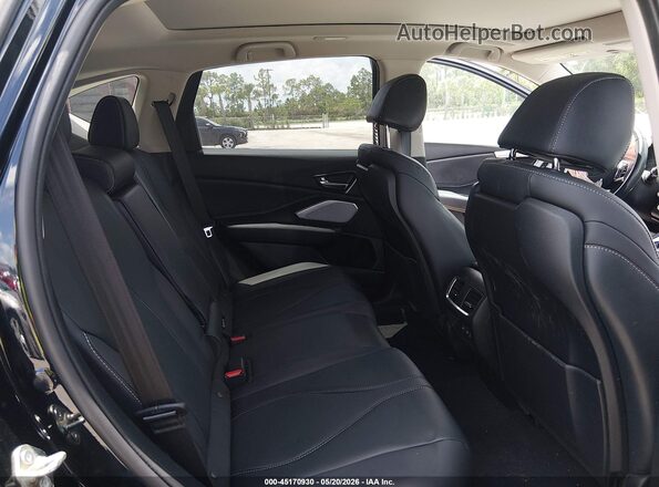 5J8TC2H54KL022487 2019 ACURA RDX Black VIN კოდის სტიკერის ხედი