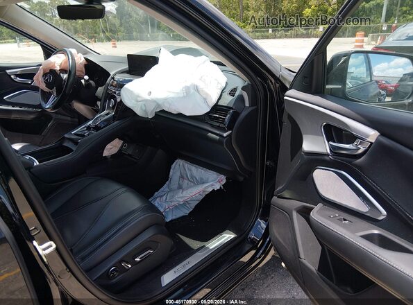 5J8TC2H54KL022487 2019 ACURA RDX Black წინა სალონის ხედი