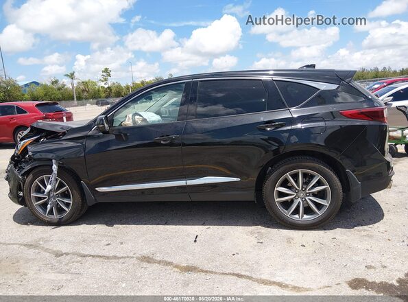 5J8TC2H54KL022487 2019 ACURA RDX Black სალონის 360-გრადუსიანი ხედი